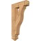 Ekena Millwork Funston Arts & Crafts Smooth Bracket, Western Red Cedar, 3 1/2"W x 16"D x 28"H BKT04X16X28FST03SWR - alternate 1